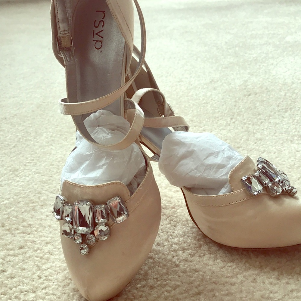 Satin RSVP Party Heels